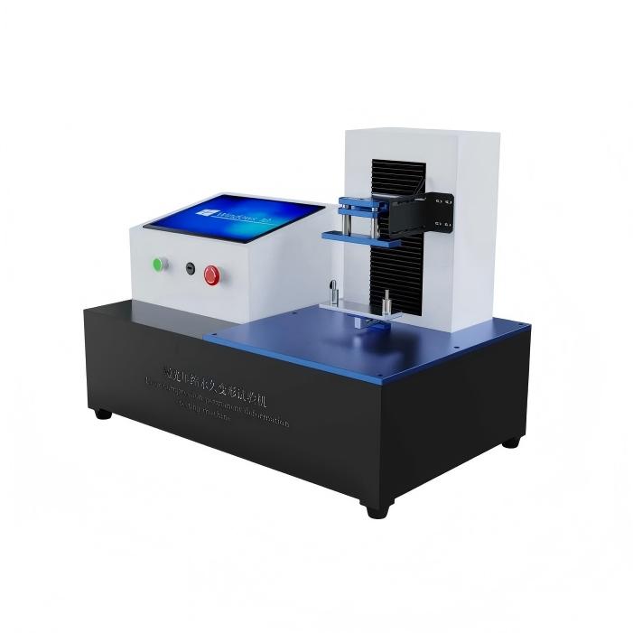 汽车密封条压缩变形量测试仪，激光压缩变形试验机